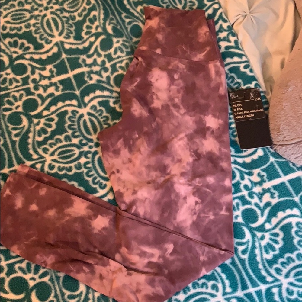 Tie die leggings